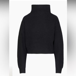 Aritzia - Wilfred - Montpellier Waist Turtleneck - Black - Size Large